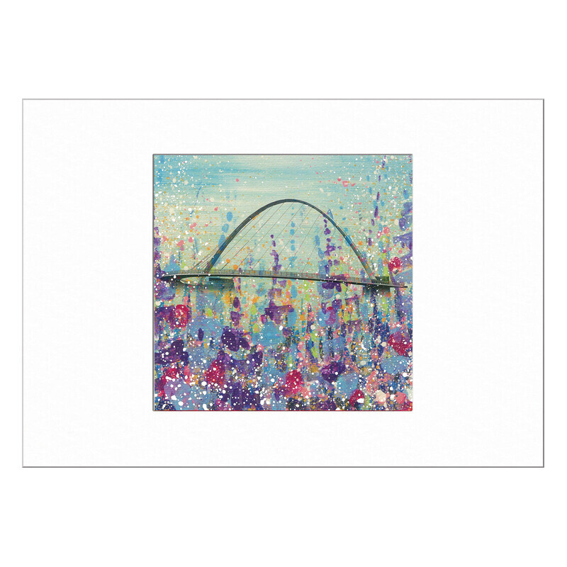 Millennium Bridge Limited Edition Print with Mount